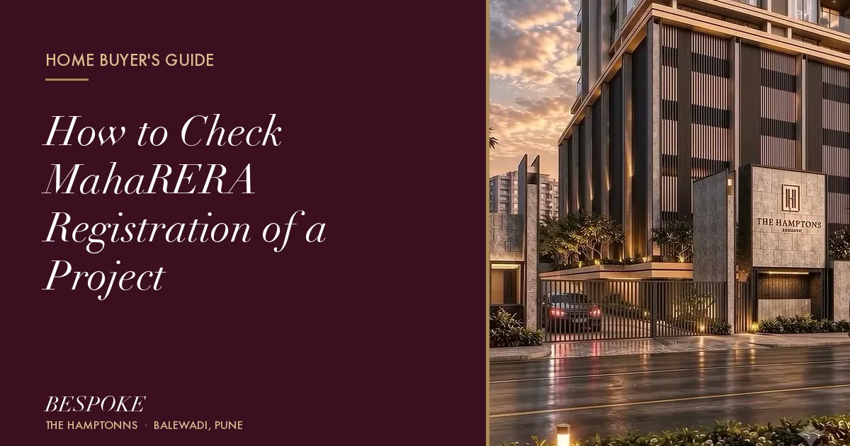 How to Check MahaRERA Registration of a Project